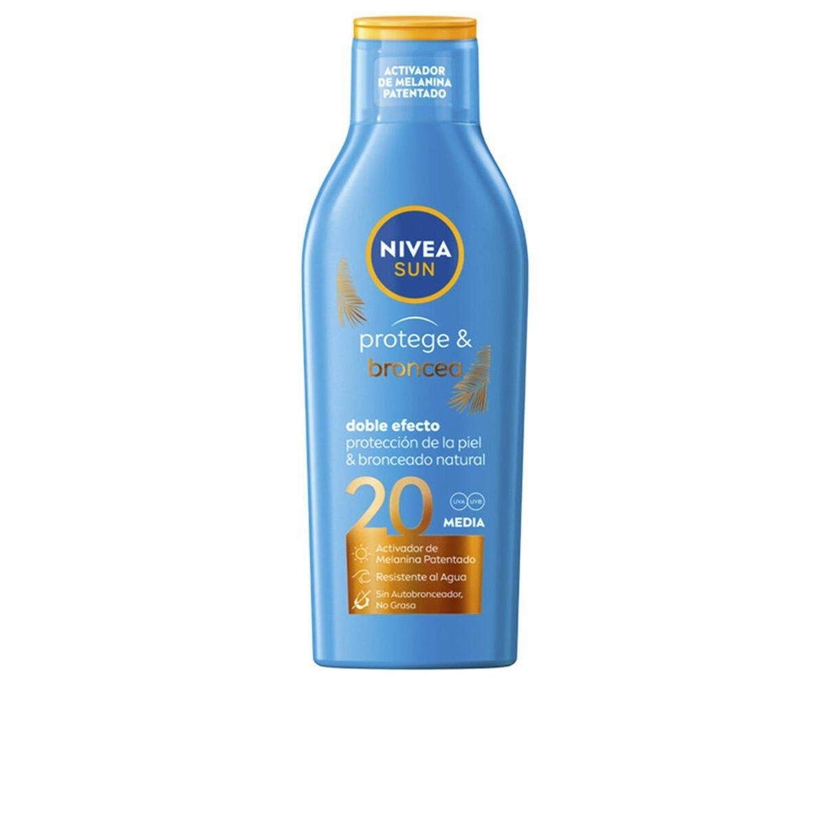 Protector Solar Nivea Sun Broncea Spf 20 200 ml