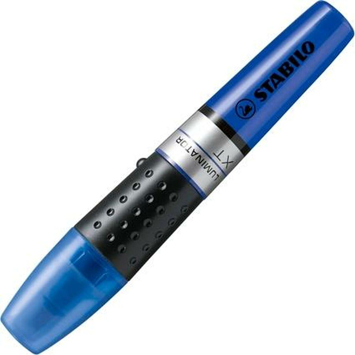 Marcador Fluorescente Stabilo Azul 10 Piezas (1 unidad)