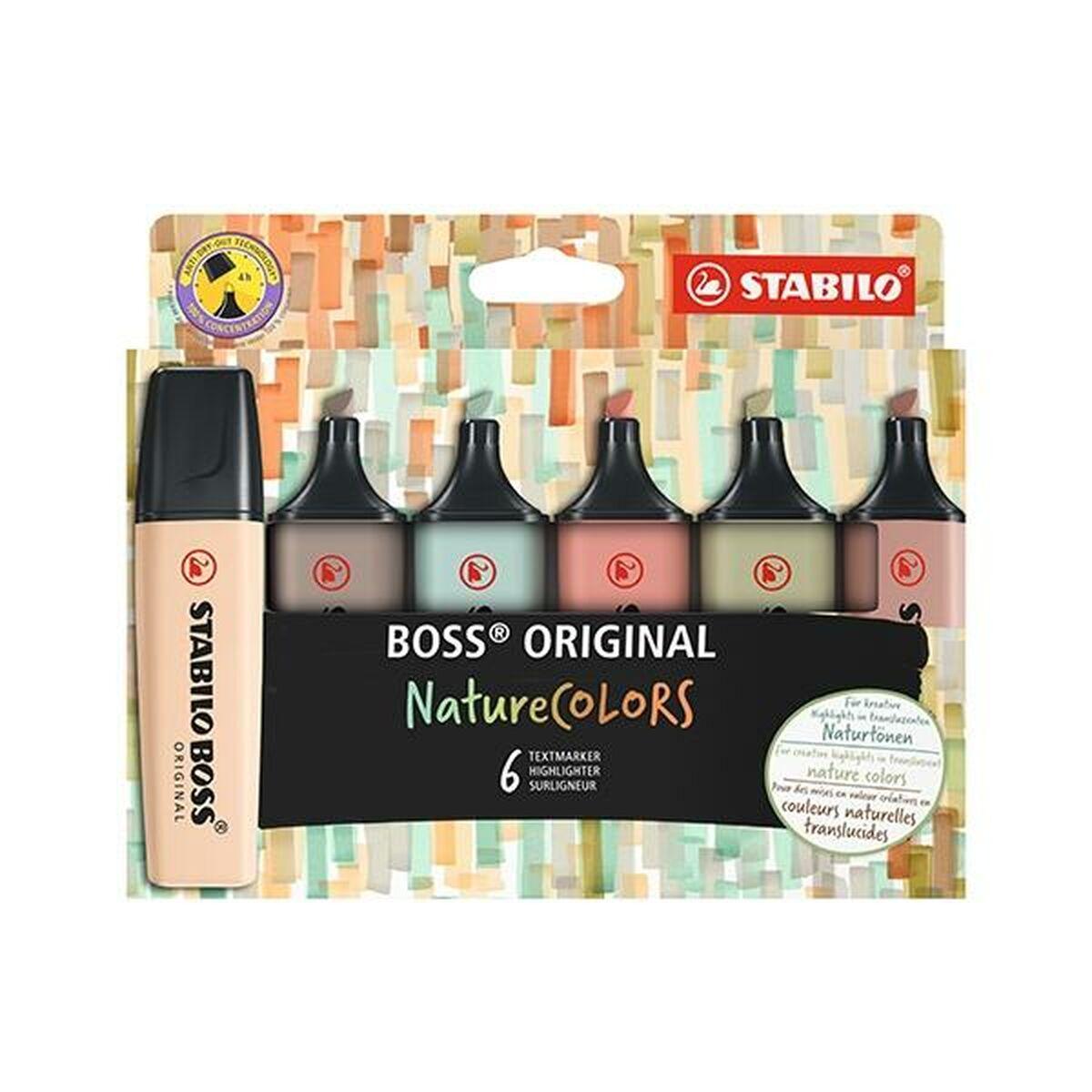 Subrayador Stabilo 70/6-2-2 Multicolor (6 Unidades)