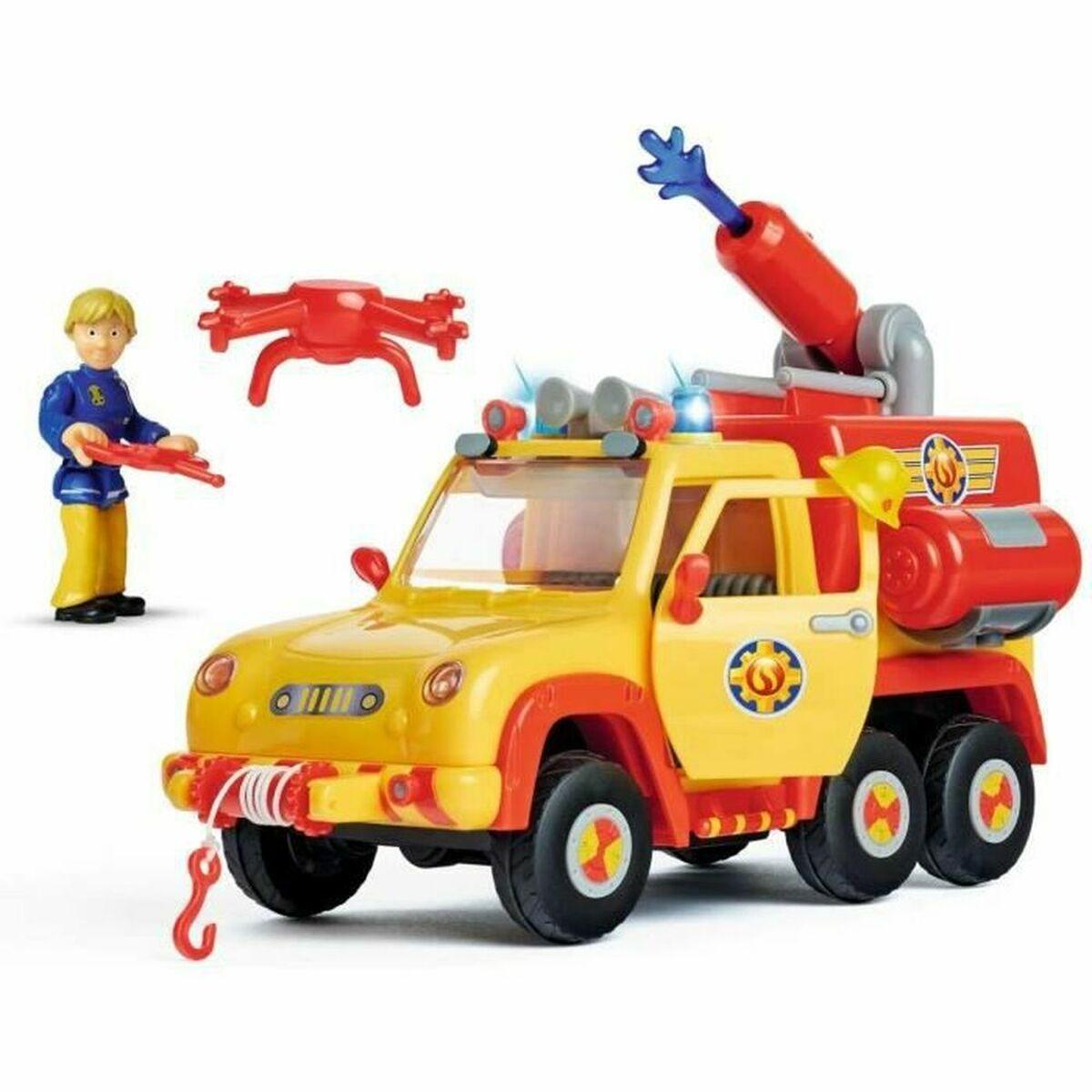 Camión de Bomberos Simba Fireman Sam Amarillo 27 x 17 x 17 cm
