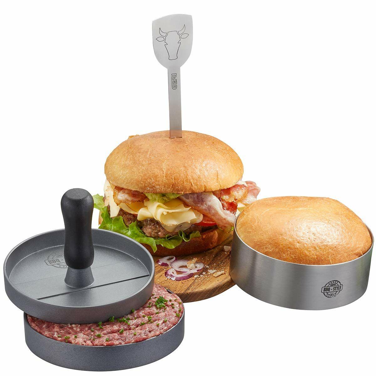 Prensa para Hamburguesas Gefu G-89494 3 Piezas