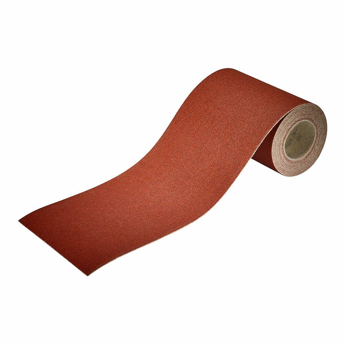 Rollo de fibra abrasiva Wolfcraft 1741000 4 m 120 g 115 mm