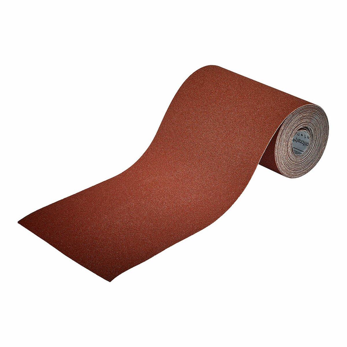 Rollo de fibra abrasiva Wolfcraft 1774000 5 m 120 g 115 mm