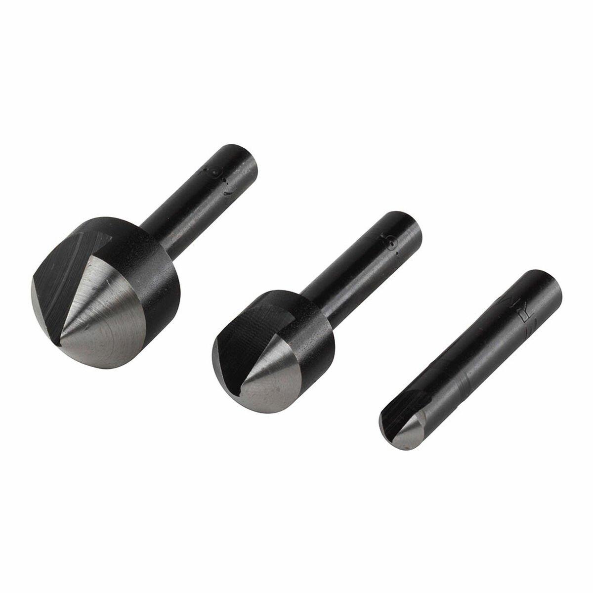 Juego de avellanadores Wolfcraft 2504000 Broca de avellanar