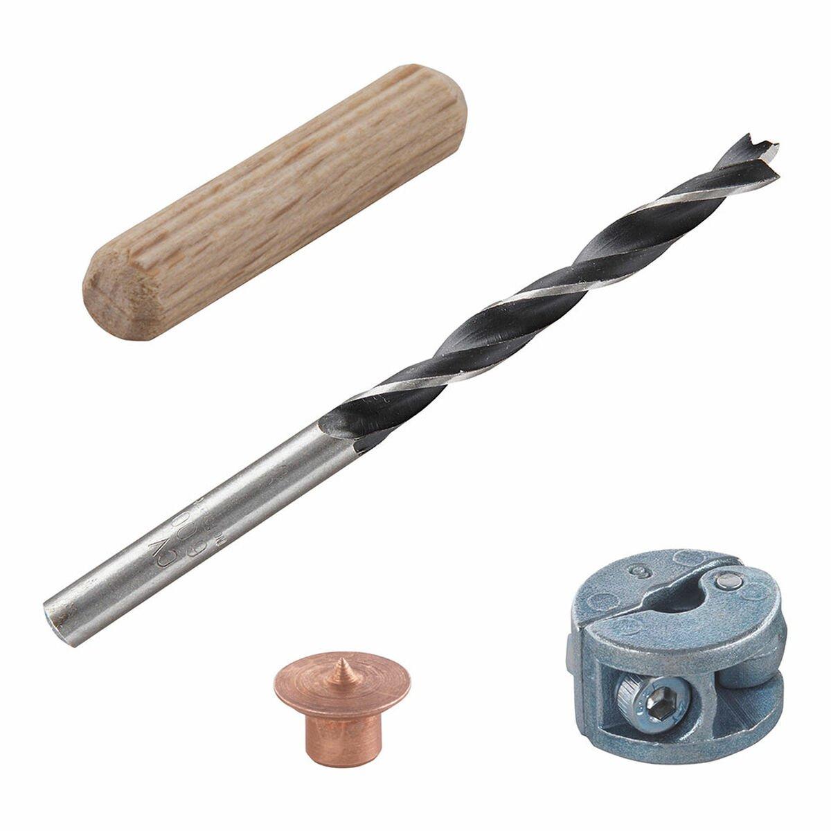 Set de brocas Wolfcraft Accesorios