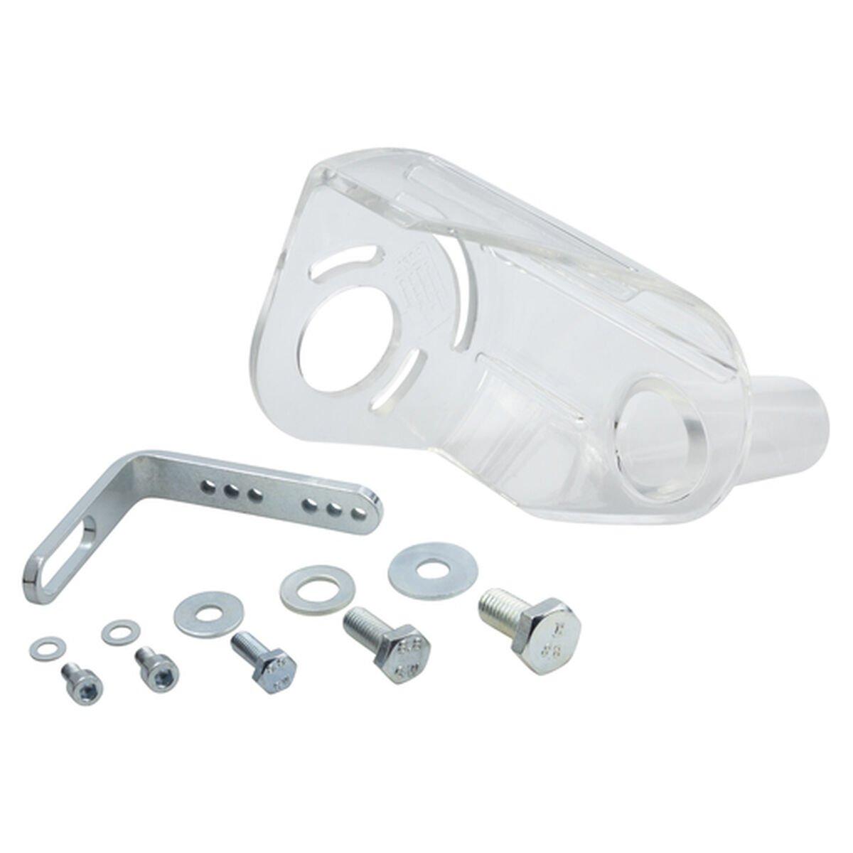 Soporte guía de aspiración de polvo y guía para amoladora angular Wolfcraft 4399000 Amoladora angular