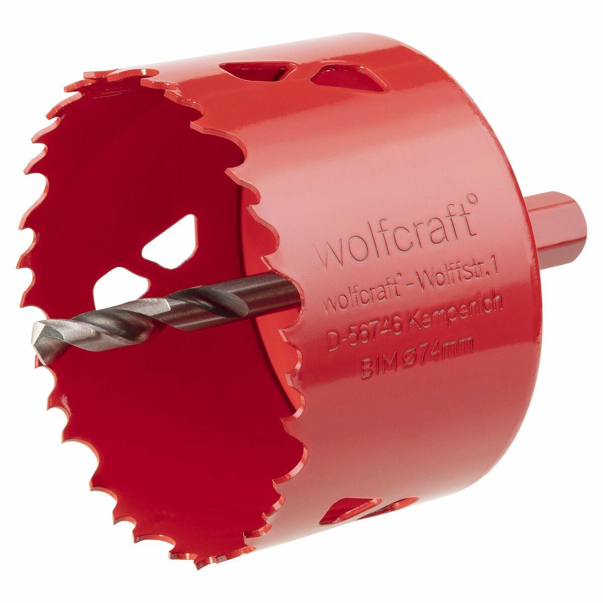 Broca de corona/Fresadora Wolfcraft