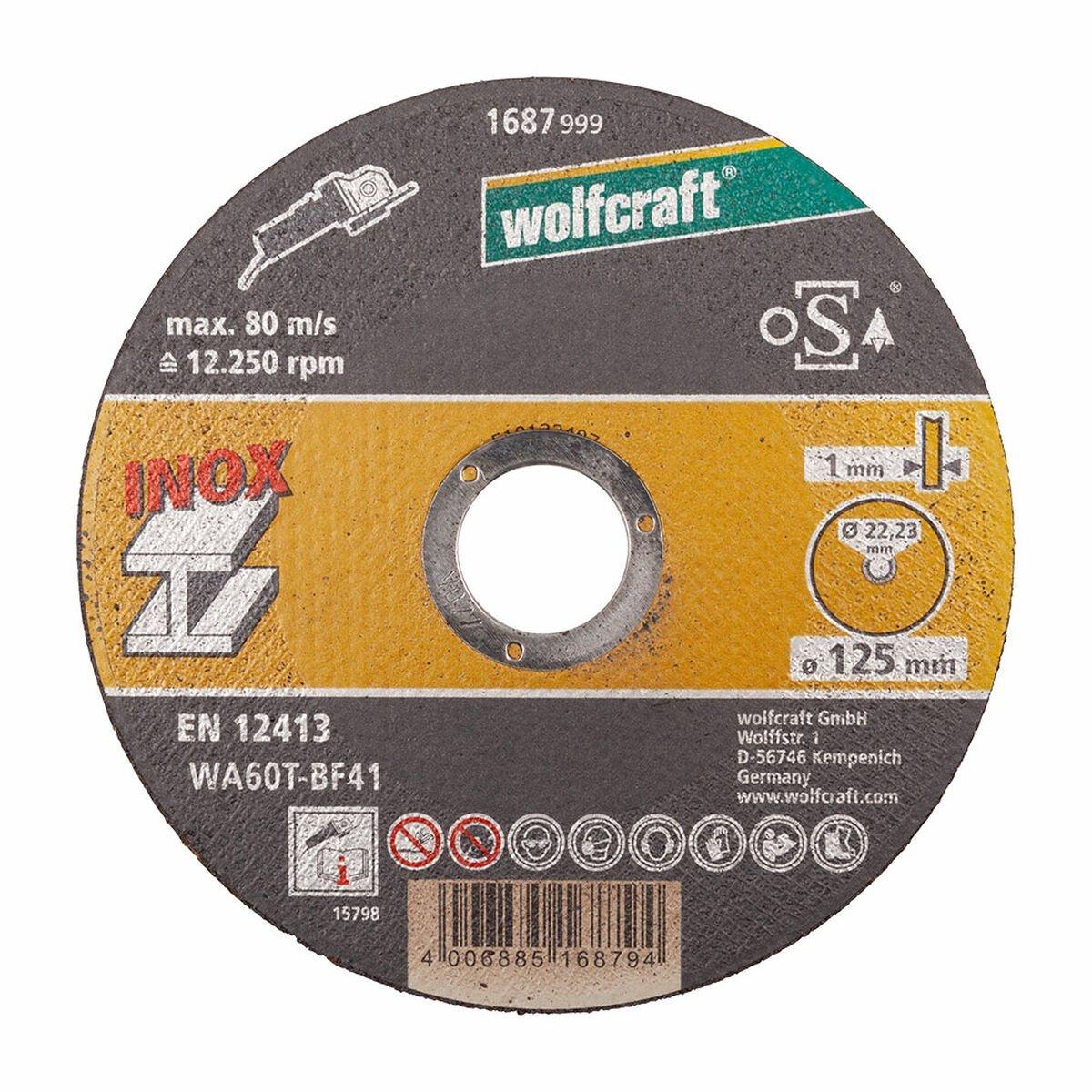 Discos de corte Wolfcraft 8463000 Ø 125 mm