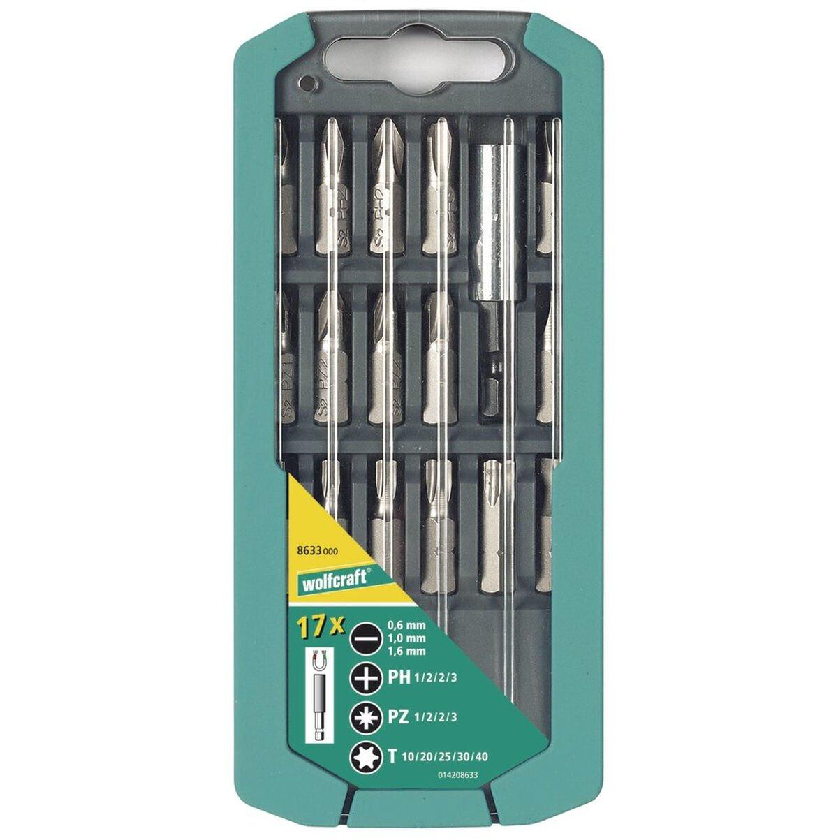 Juego de puntas Wolfcraft 8633000 Atornillador