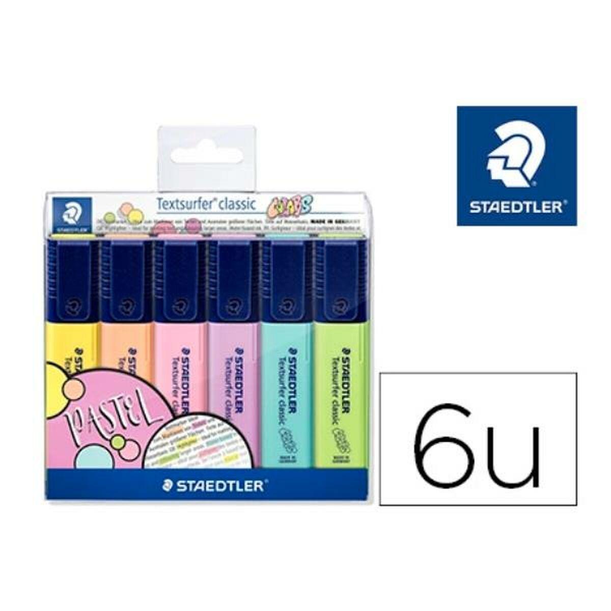 Set de Marcadores Fluorescentes Staedtler 364 C (6 Unidades)