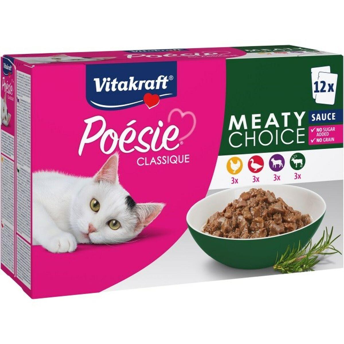 Comida para gato Vitakraft Poésie Classique 12 x 85 g