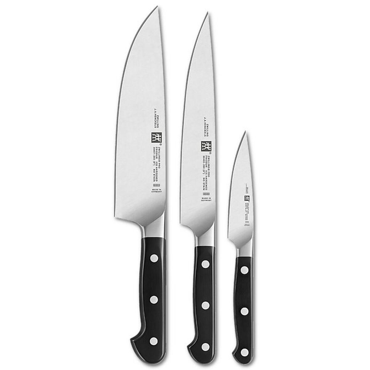 Set de Cuchillos Zwilling 38430-007-0 Negro Acero Acero Inoxidable