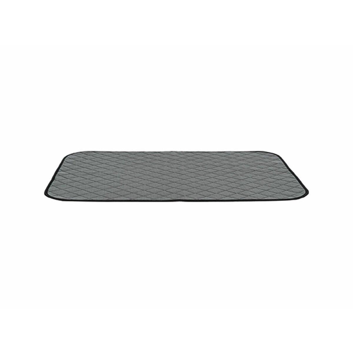 Alfombra para perros Trixie Nappy Wash Gris Poliéster Algodón 60 x 90 cm 6 × 9 cm