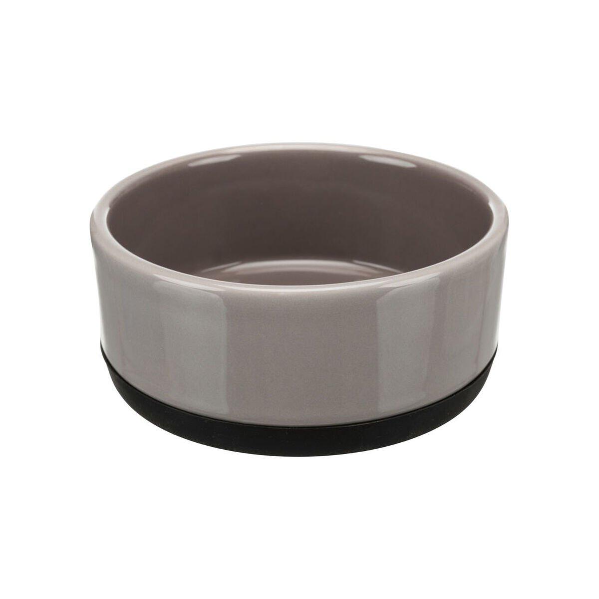 Comedero para Perro Trixie Gris Ø 12 cm 400 ml