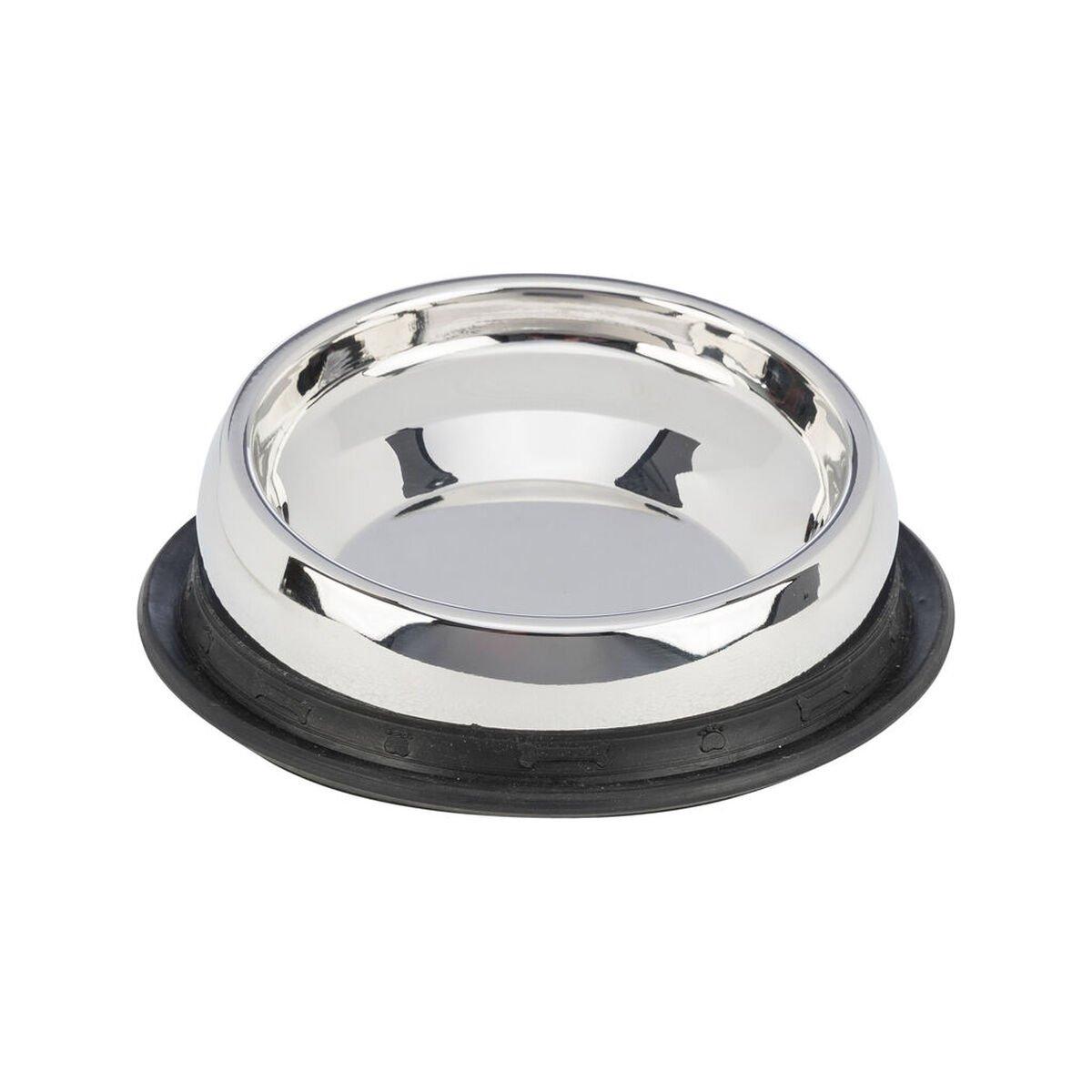 Comedero para Perro Trixie Ø 19 cm 250 ml Gris Caucho