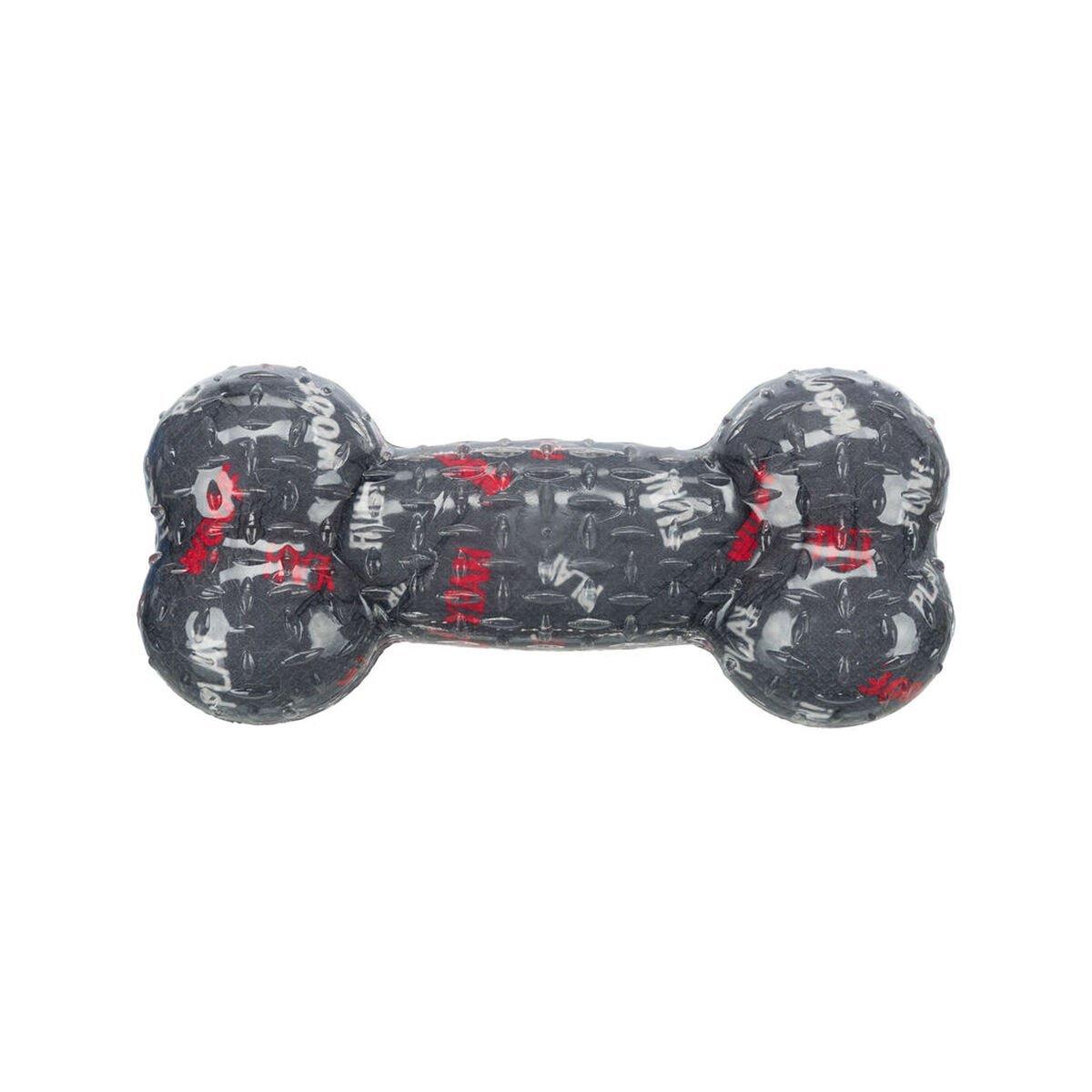 Mordedor de perro Trixie Gris 17 cm Hueso