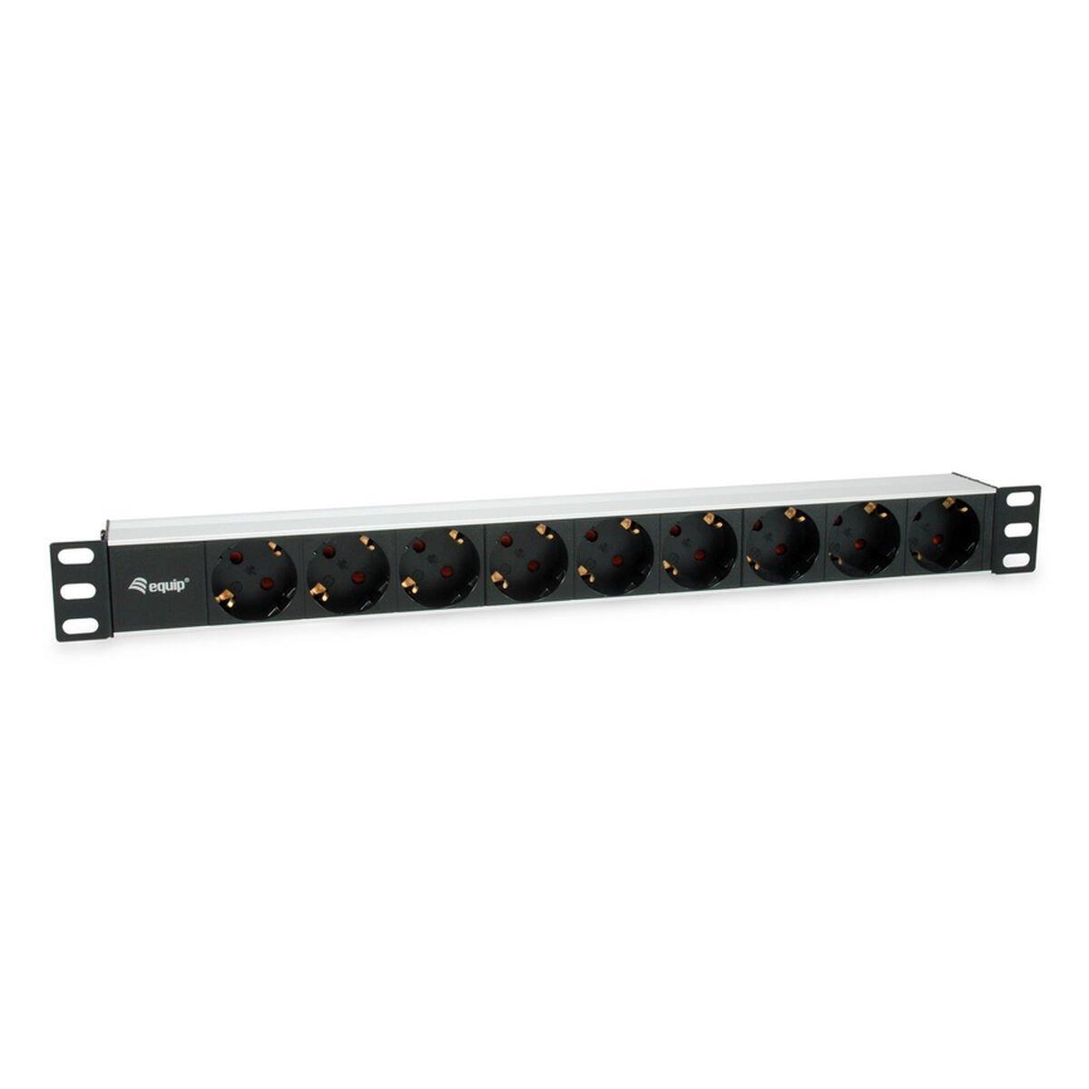 Regleta Equip 333282 Negro 3600 W (1,8 m)