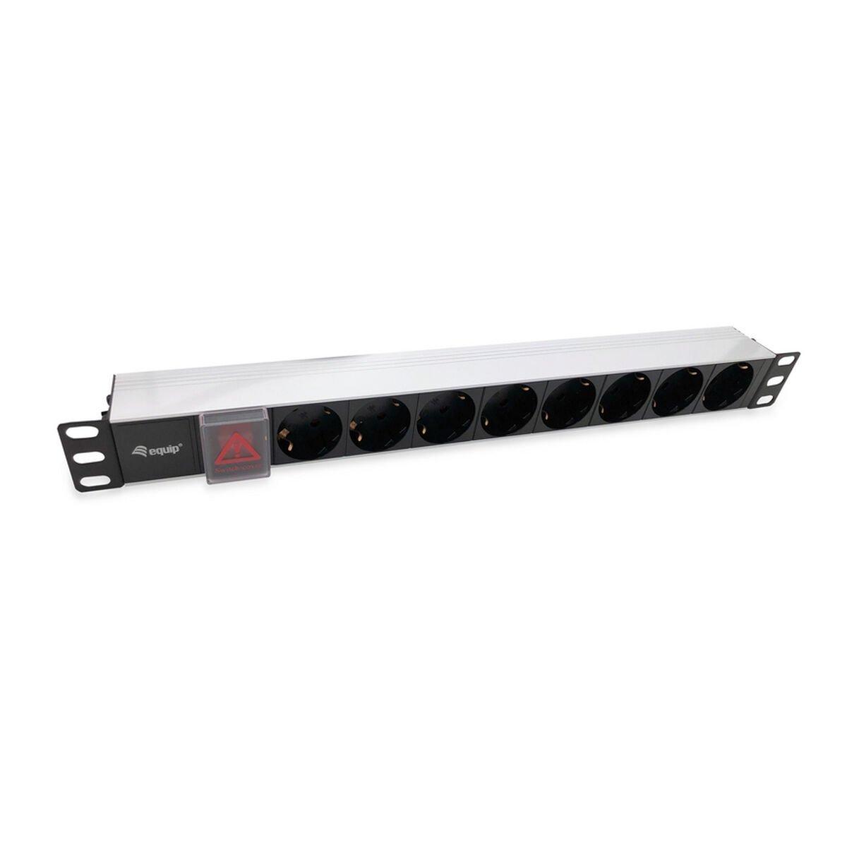 Regleta 19" 8 Tomas Schuko Equip 333293 (1,8 m)