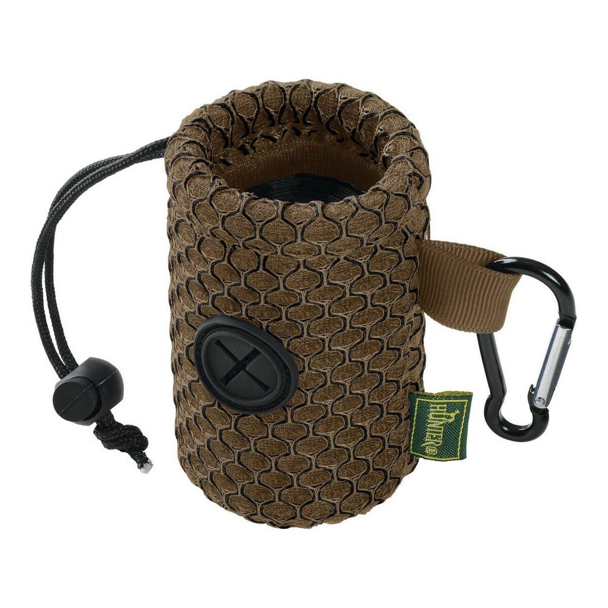 Dispensador de Bolsas para Mascotas Hunter Marrón Portabolsas Malla