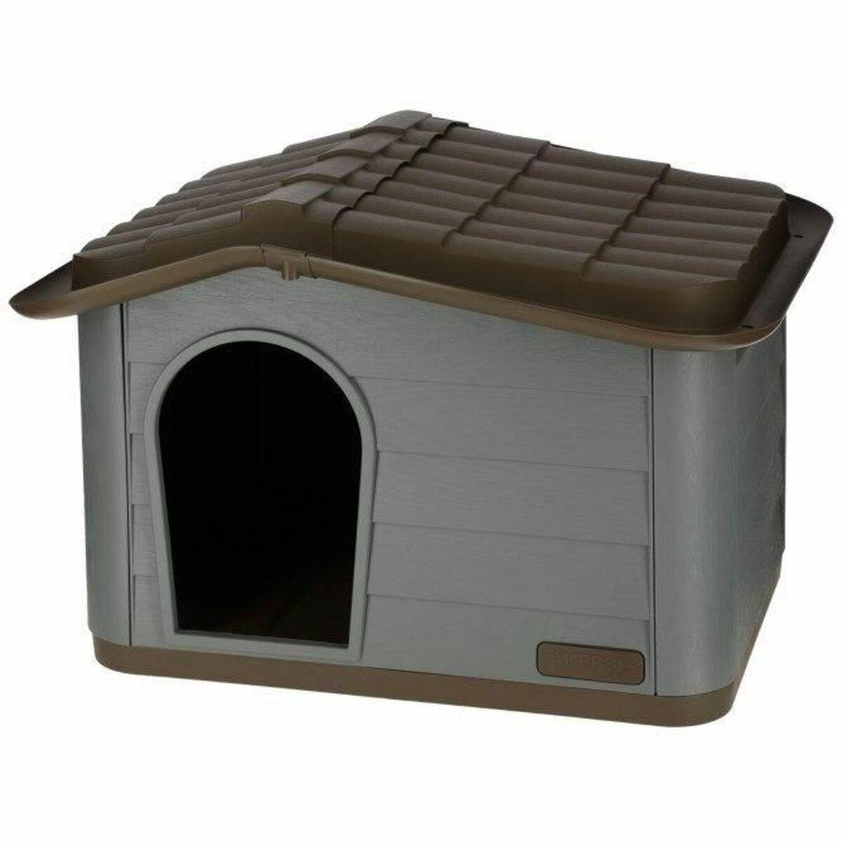 Caseta Kerbl Gris 100 % Reciclado