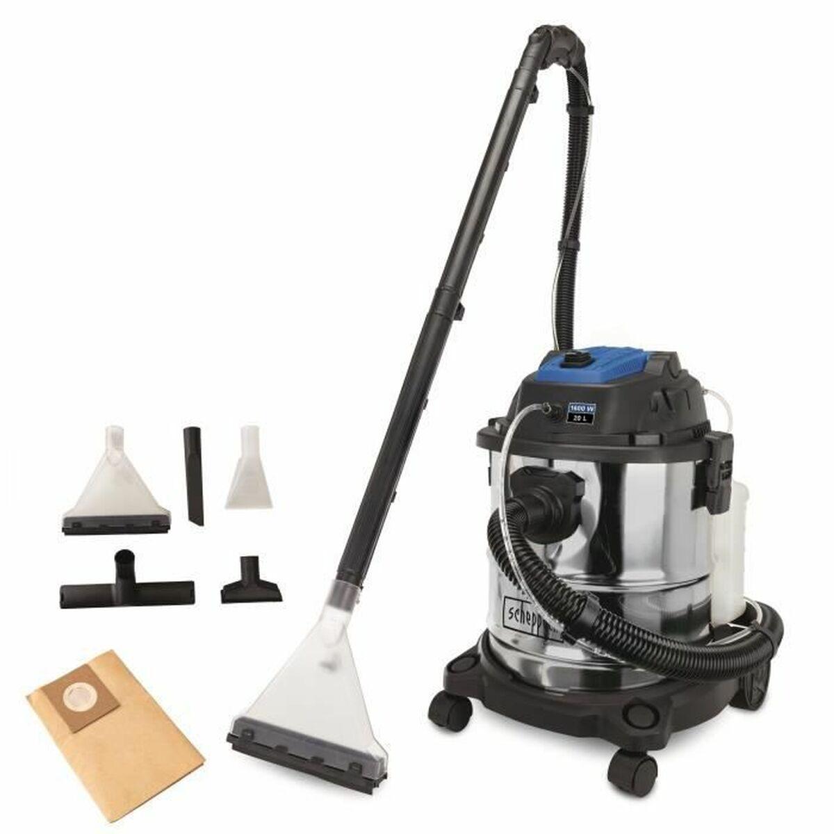 Aspiradora en seco y húmedo Scheppach Sprayvac20 1600 W 20 L 5 en 1