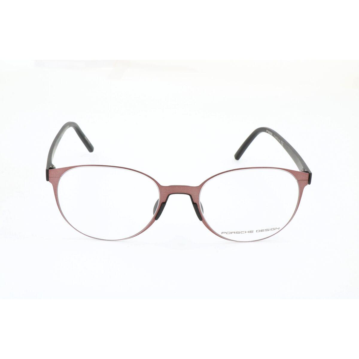 Montura de Gafas Unisex Porsche Design P8312F Rojo Burdeos Ø 51 mm