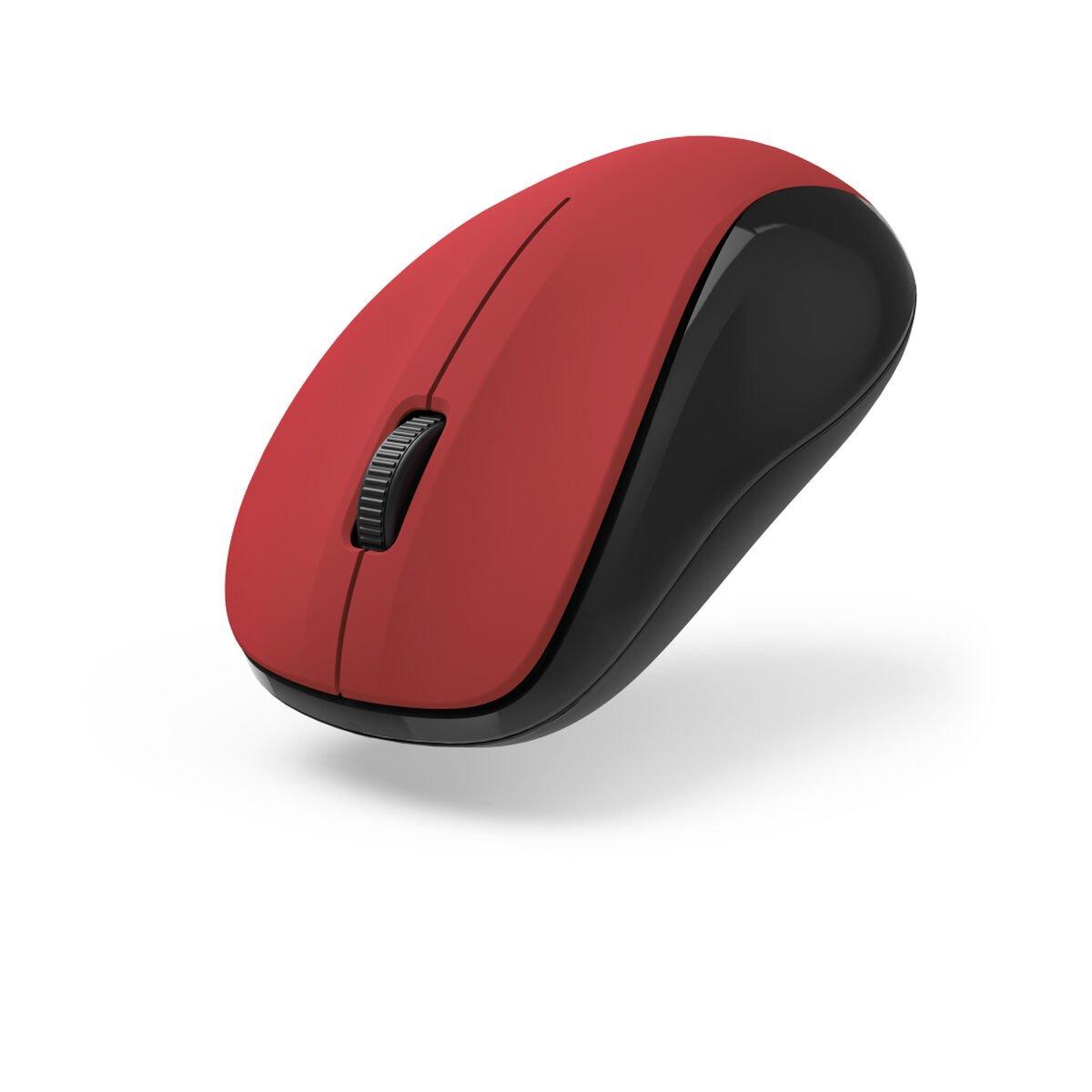 Ratón Inalámbrico Óptico Hama MW-300 V2 Negro Negro, rojo 1200 DPI (1 unidad)