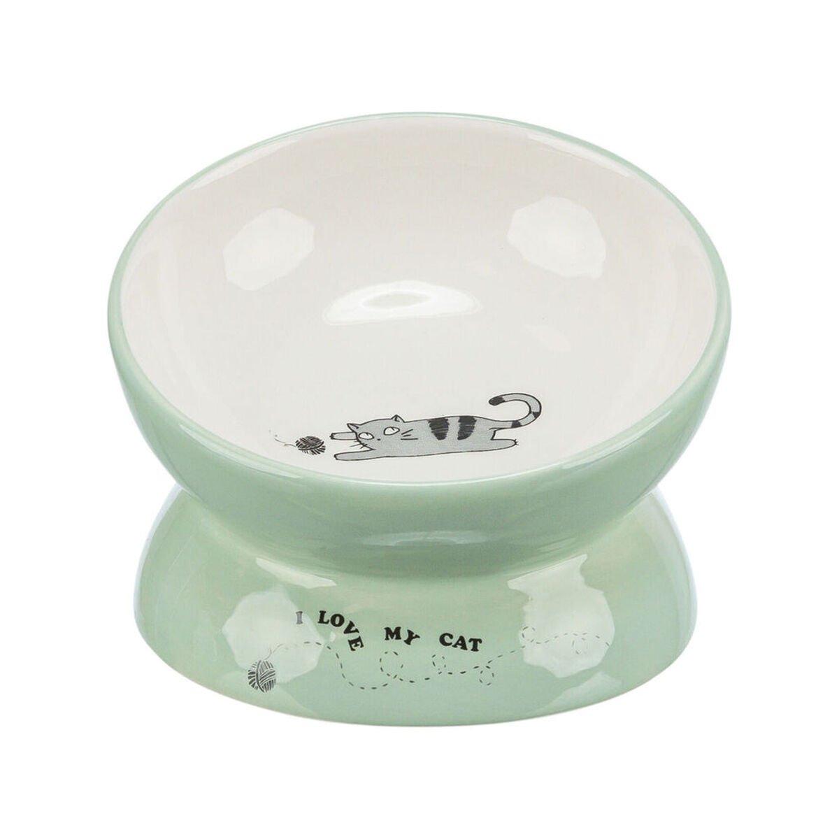 Comedero para Perro Trixie Blanco Verde Ø 13 cm 150 ml
