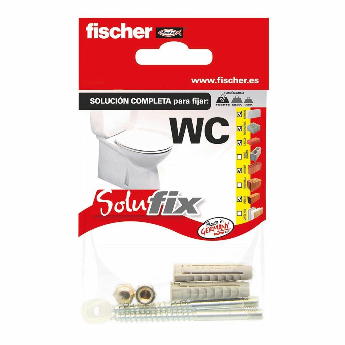 Kit de fijación Fischer Solufix 502696 Inodoro
