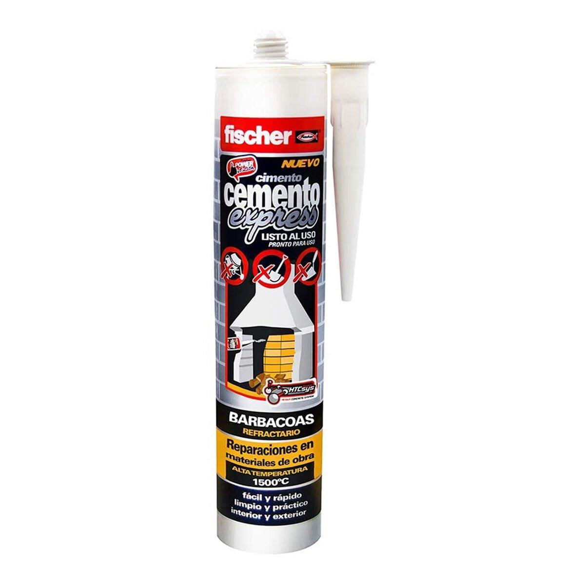 Cemento Fischer 514853 300 ml 310 ml Gris Transparente Cemento