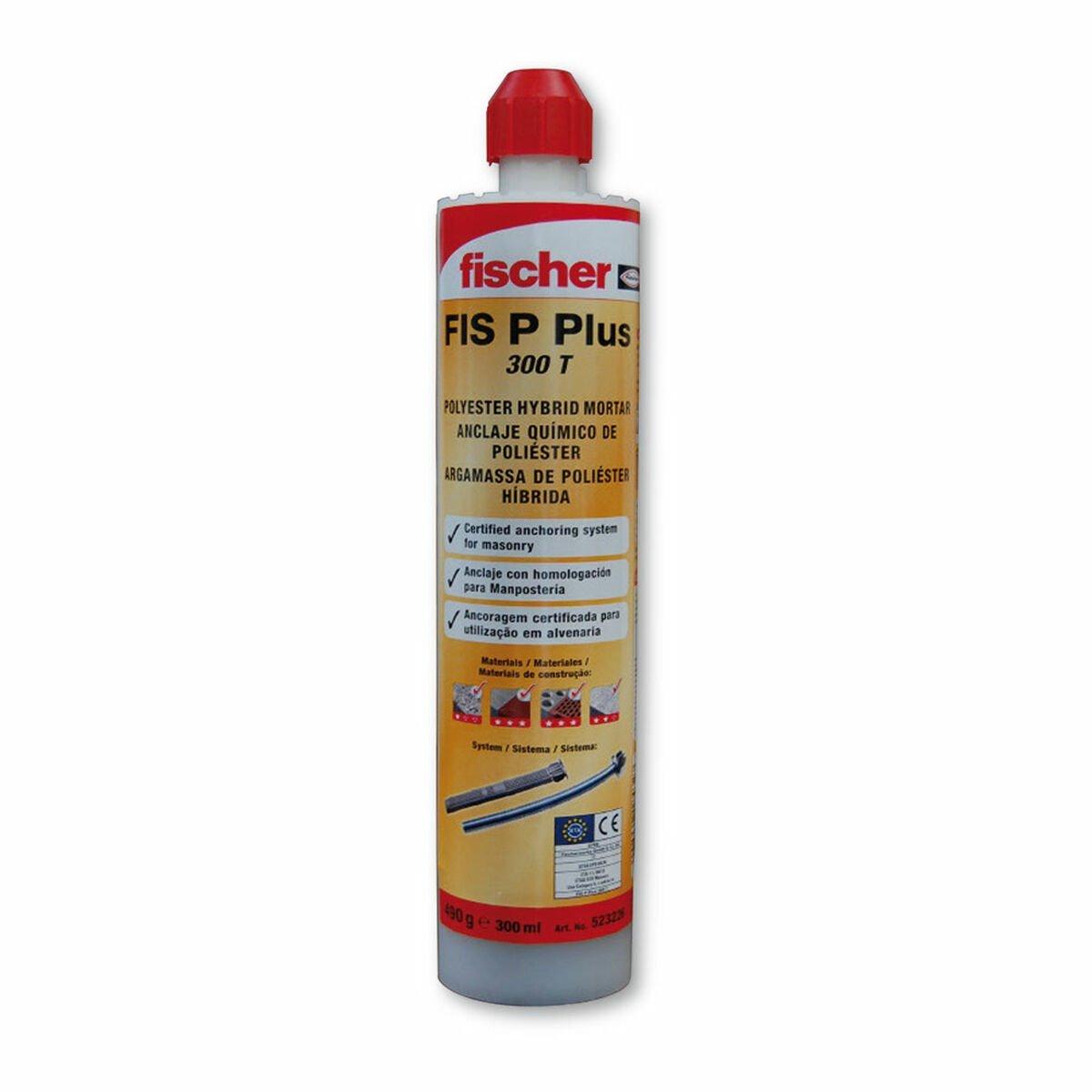 Taco químico Fischer 300 ml Fijación en pared