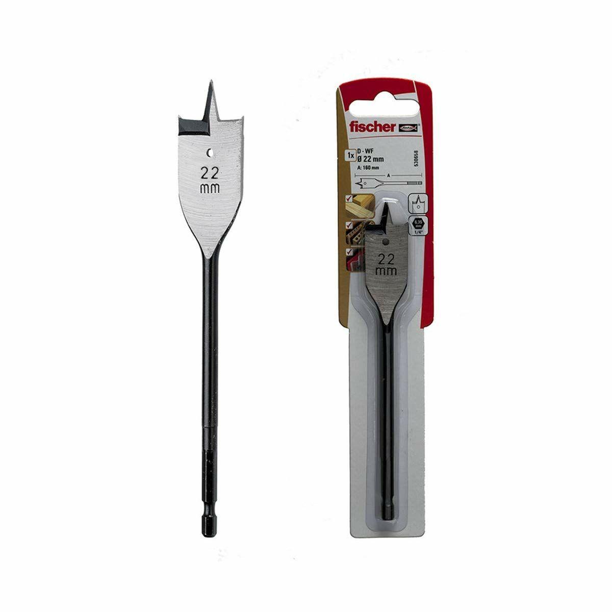 Broca para madera Fischer 25 mm (1 unidad)