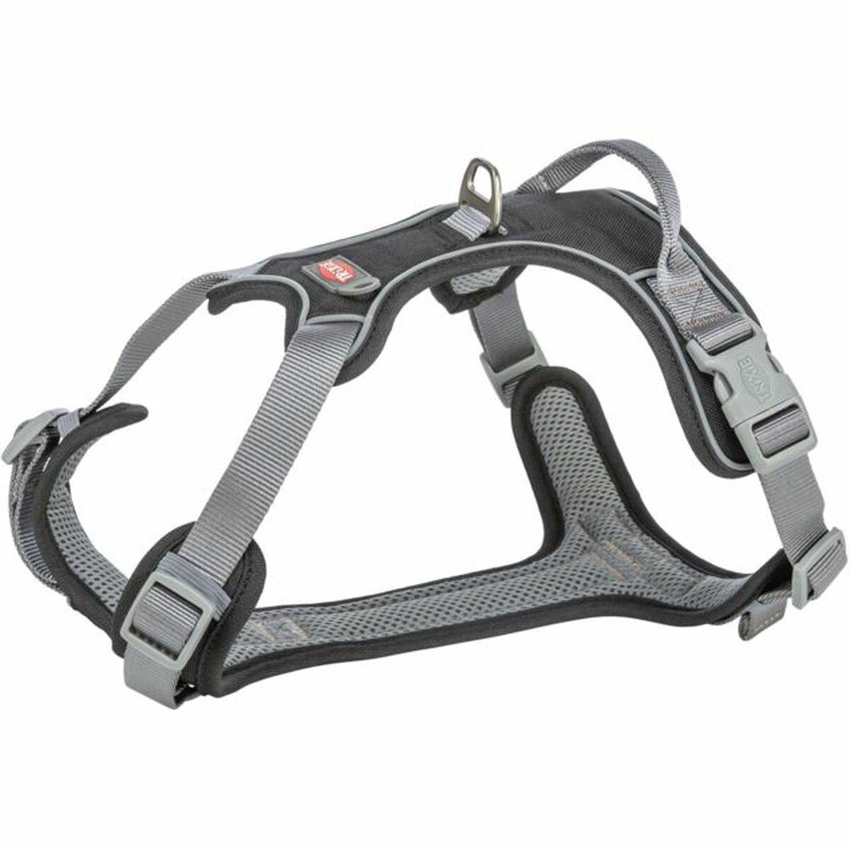 Arnés para Perro Trixie Active Premium Negro S/M