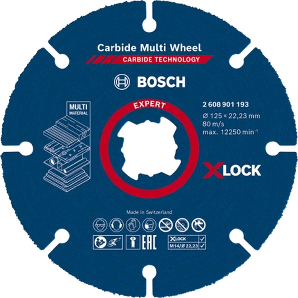 Disco de corte BOSCH Expert Multi 125mm 20 x 1 x 15 cm carburo