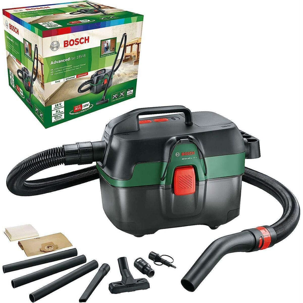 Aspiradora en seco y húmedo BOSCH AdvancedVac 18V-8 8 L