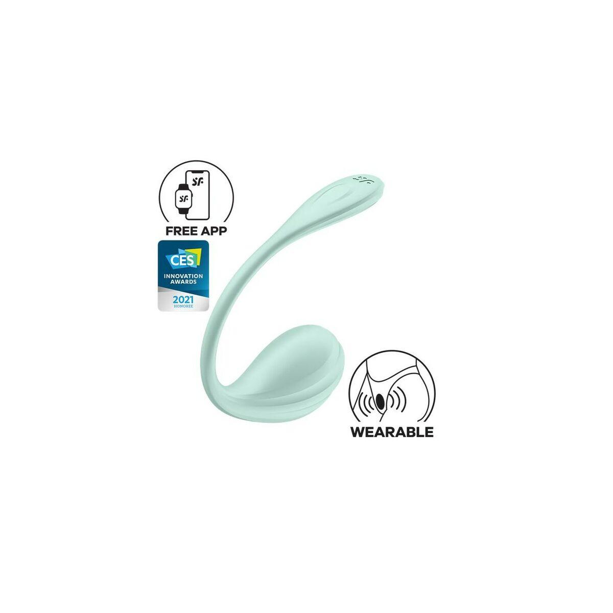 Vibrador Punto G Satisfyer Verde Menta