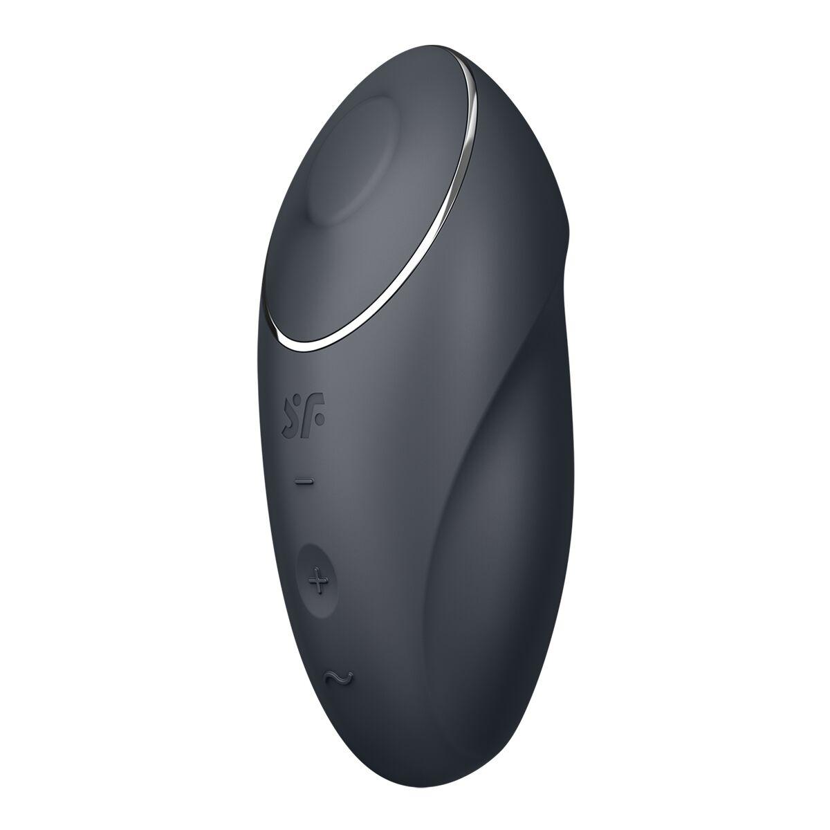 Masajeador Satisfyer Tap & Climax Gris