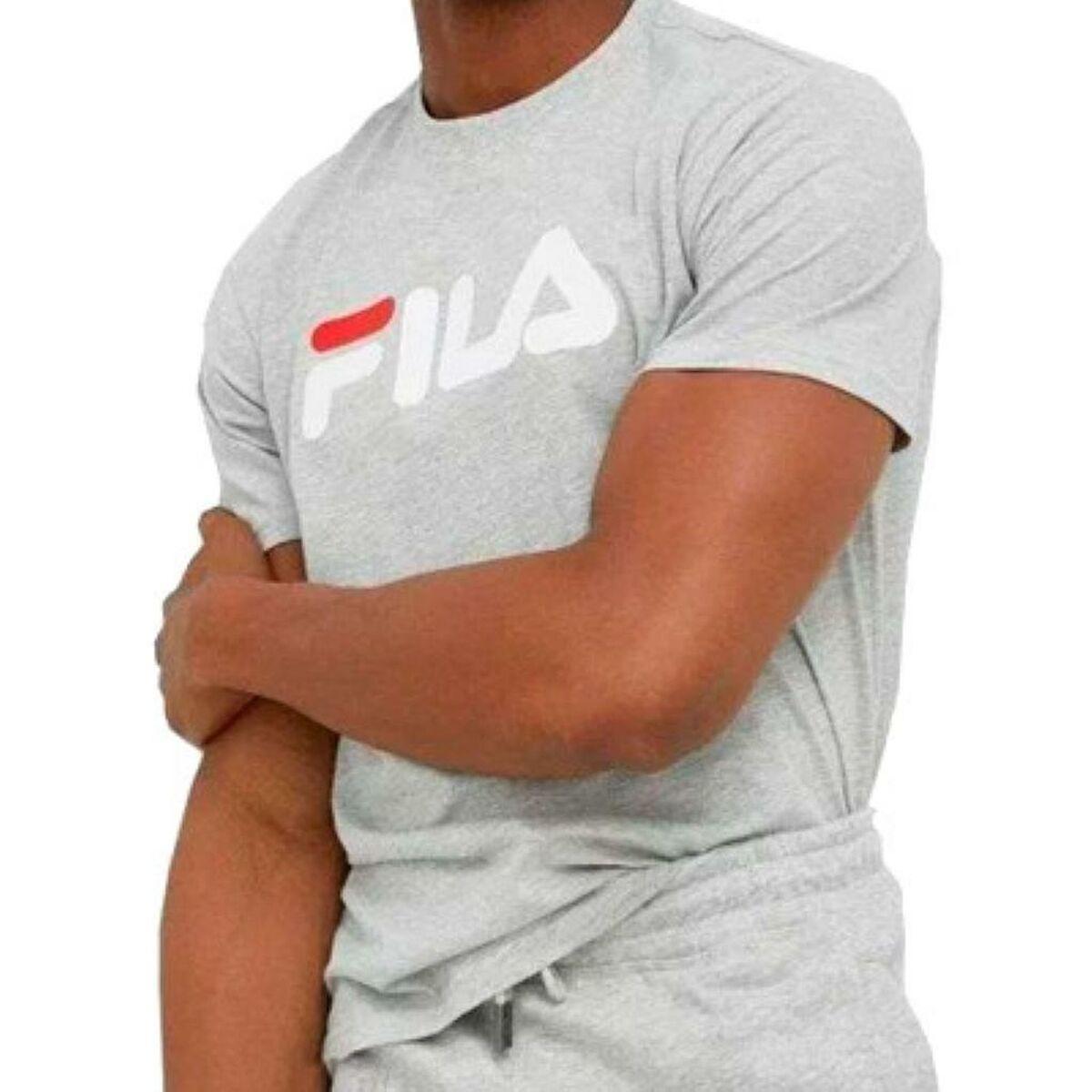 Camiseta Deportiva de Manga Corta Fila Bellano FAU0067 80000 Gris