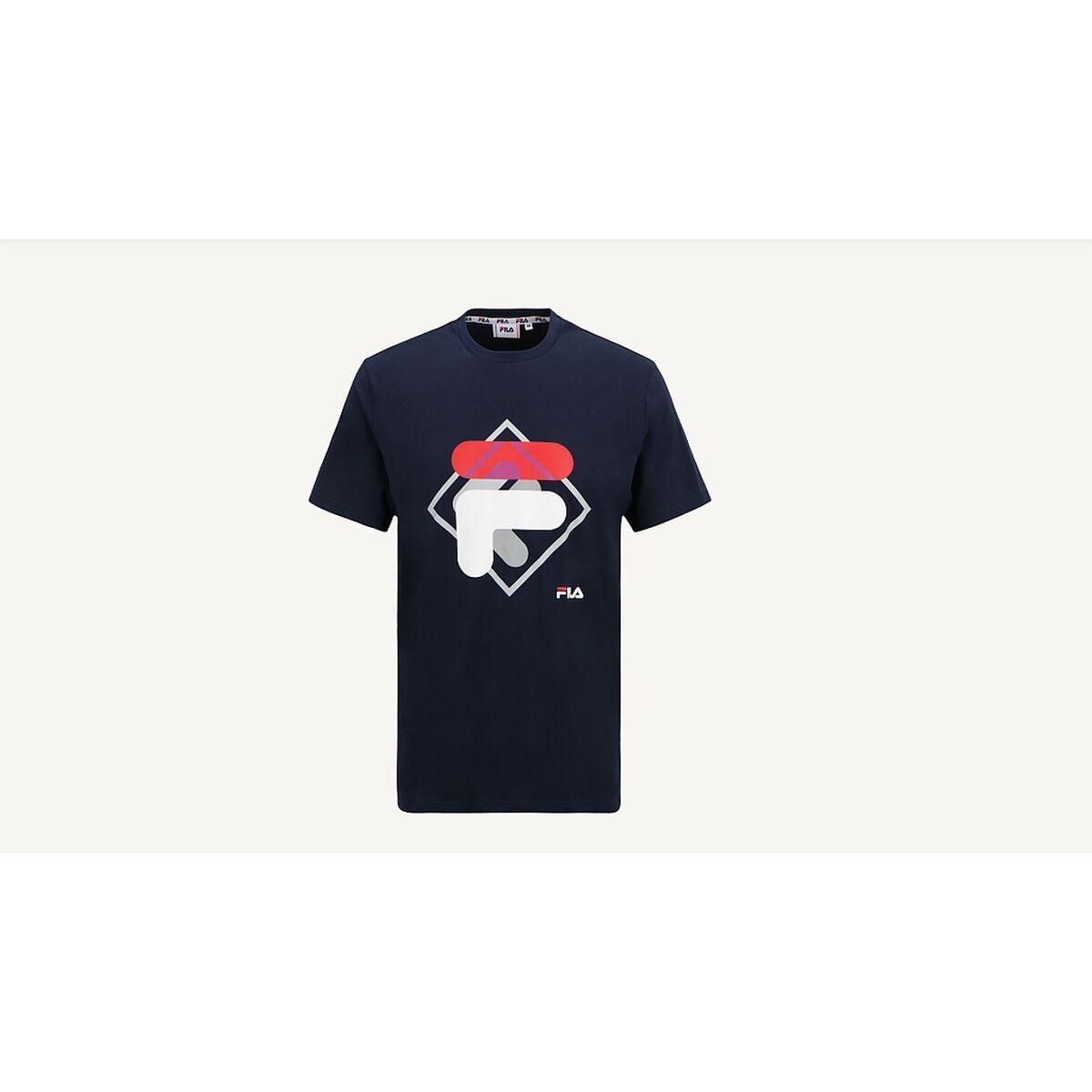Camiseta Deportiva de Manga Corta Fila FAM0447 50004 Azul marino