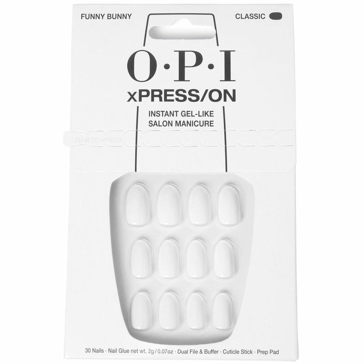 Uñas Postizas Opi #Funny Bunny Funny bunny 30 piezas