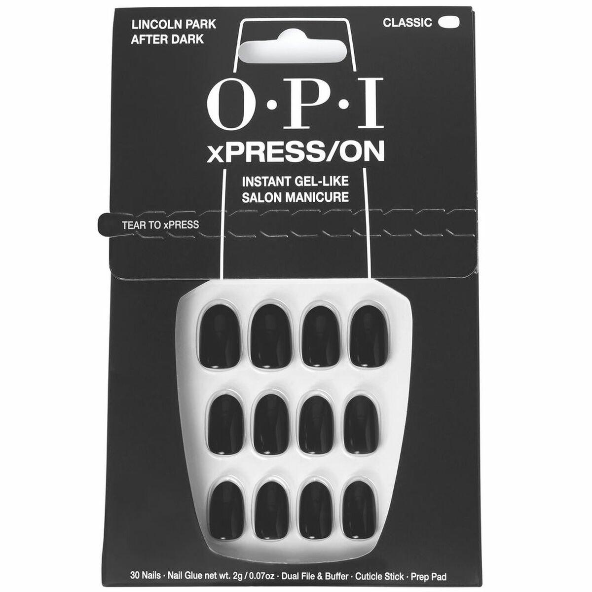 Uñas Postizas Opi #Lincoln Park After Dark Lincoln Park After Dark 30 piezas