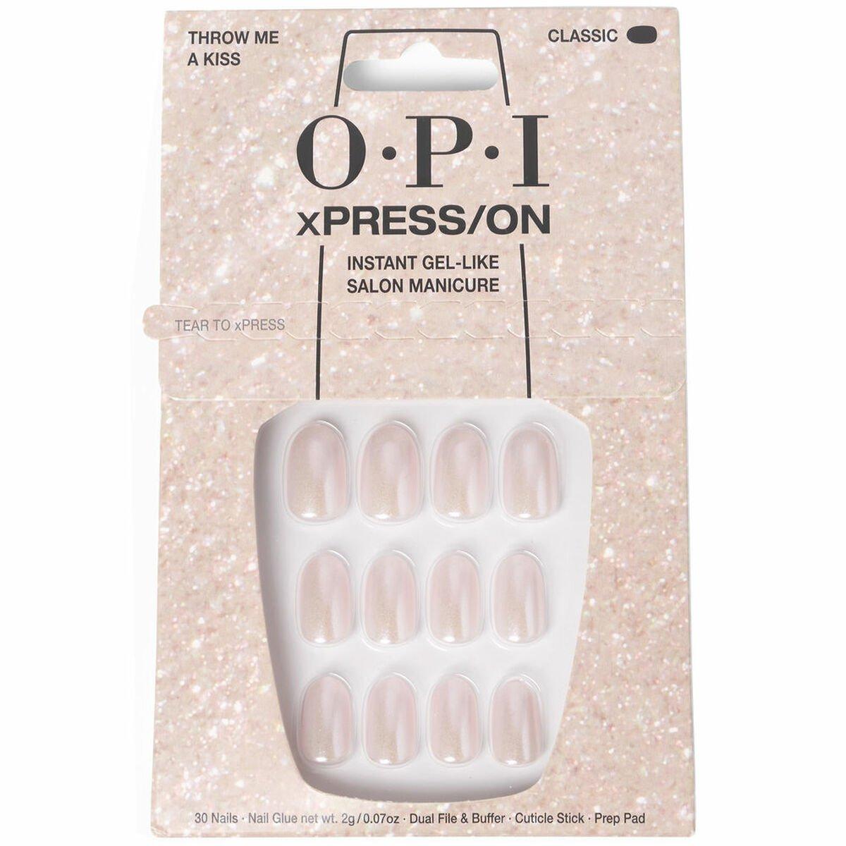 Uñas Postizas Opi #Throw Me a Kiss Throw Me A Kiss 30 piezas