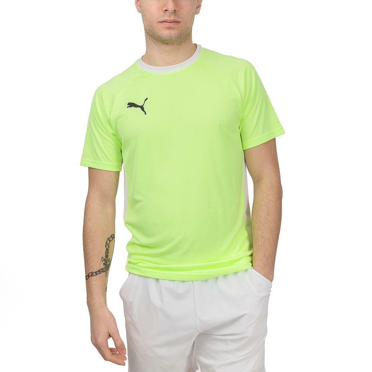 Camiseta Deportiva de Manga Corta TEAM LIGA Puma 931832 01 Amarillo Pádel