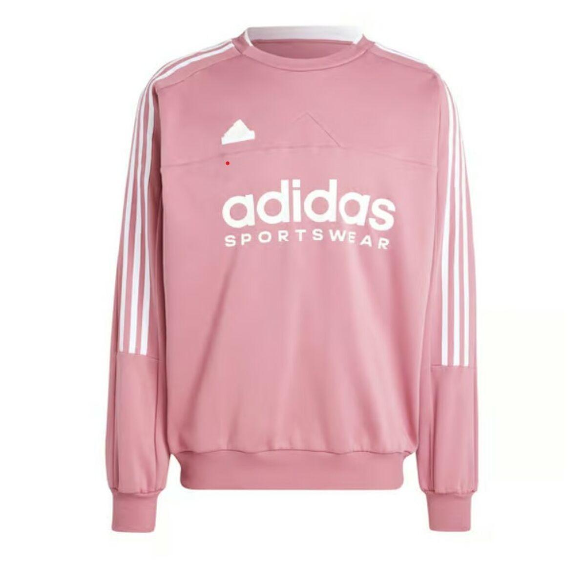 Sudadera sin Capucha Adidas TIRO FLEECE CREW IW5942 Rosa