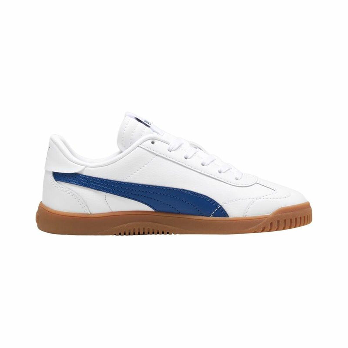 Zapatillas Casual Niño Puma Club 5V5 Blanco