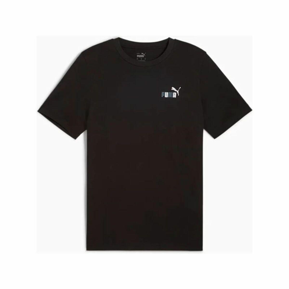 Camiseta de Manga Corta Hombre Puma Graphics Puma Sports Club Negro