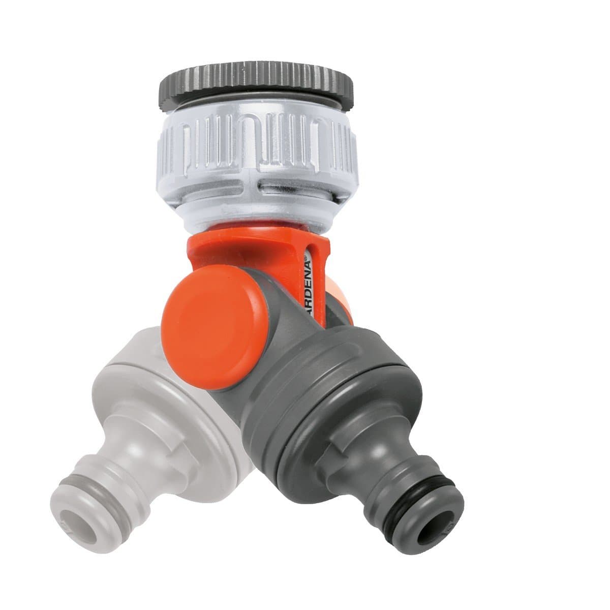 Conector de manguera Gardena articulado Rápido Adaptador
