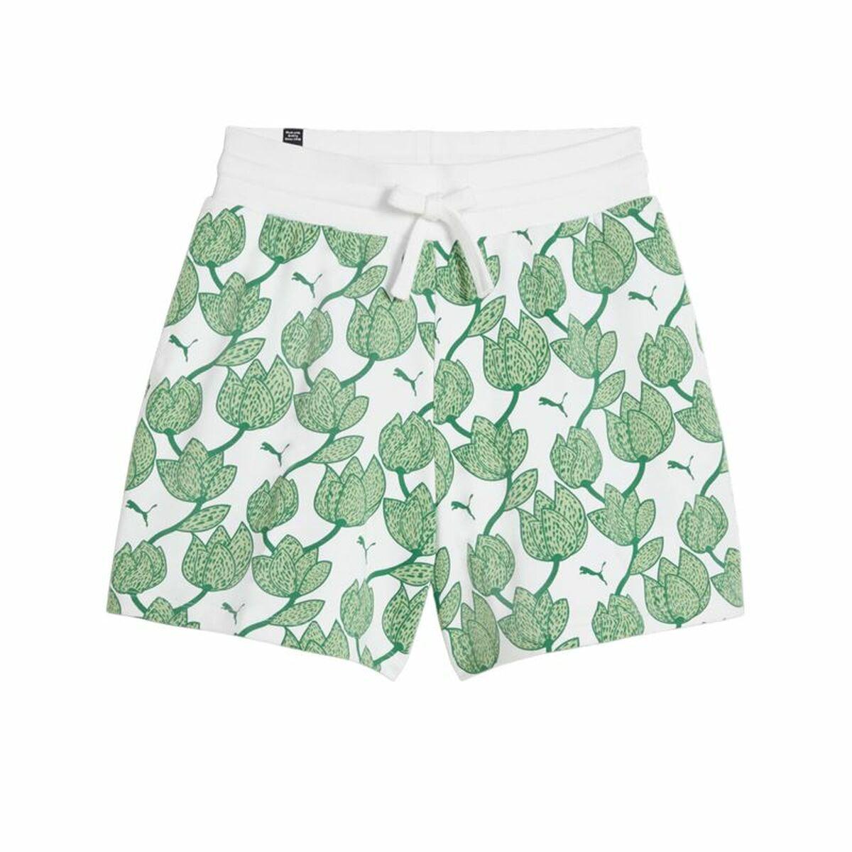 Pantalones Cortos Deportivos para Mujer Puma Essentials+ Blossom 5" AOP