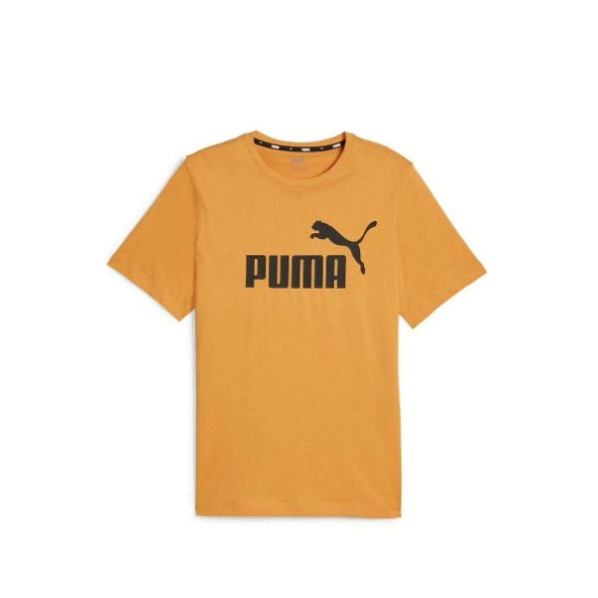 Camiseta Deportiva de Manga Corta Puma ESS LOGO TEE 586667 95 Naranja