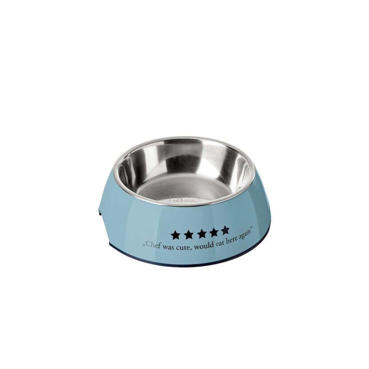 Comedero para Perro Hunter Mayfair Azul 160 ml